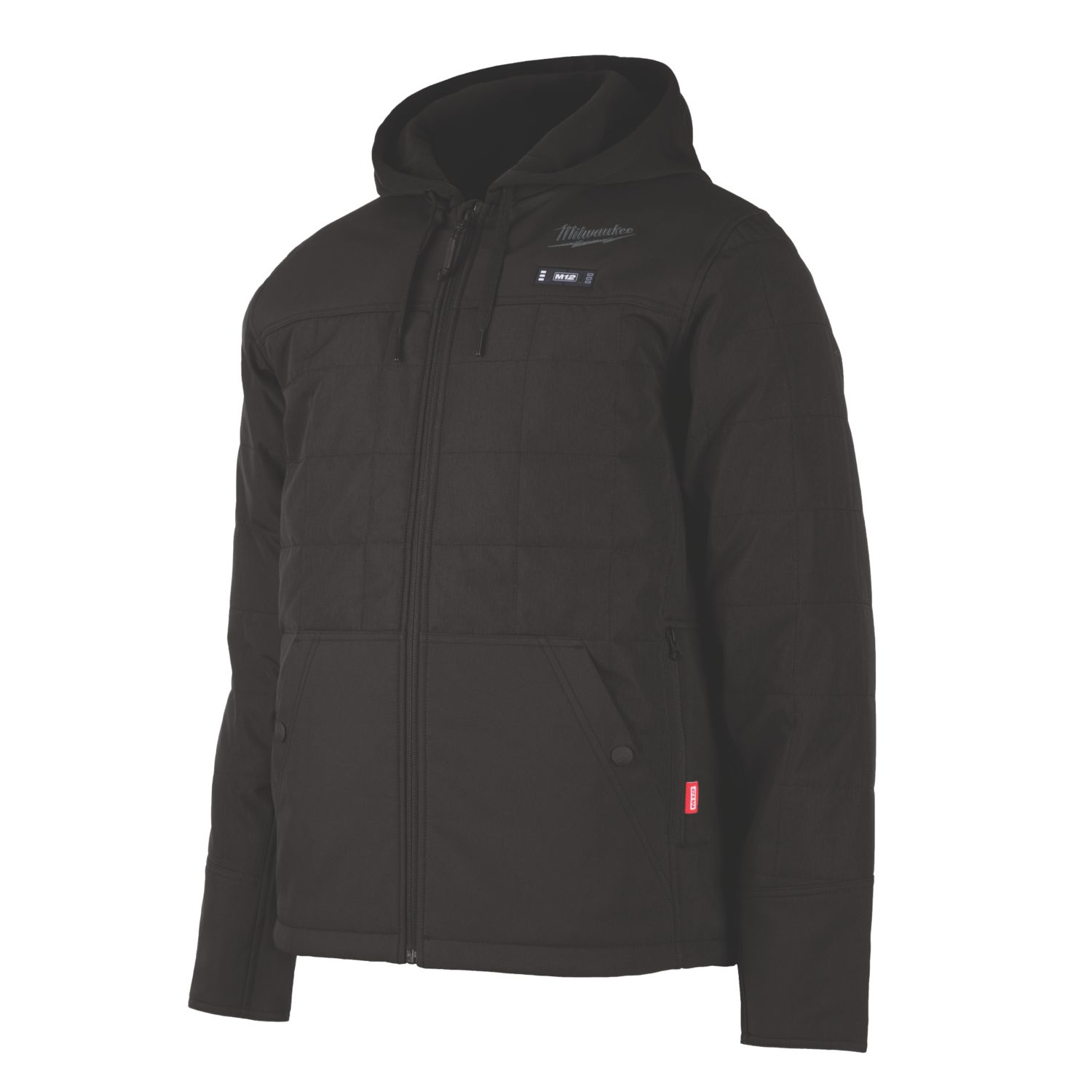 Milwaukee M12 HPJBL2-0 12V Li-Ion RedLithium Heated Puffer Jacket Black X Large 44" Chest - Bare (623GC)