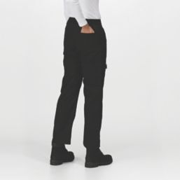 Regatta Pro Action Womens Trousers Black Size 16 31" L