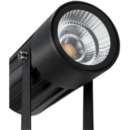 Saxby Lance Outdoor LED Garden Spike Light Matt Black 7W 550lm