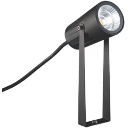 Saxby Lance Outdoor LED Garden Spike Light Matt Black 7W 550lm