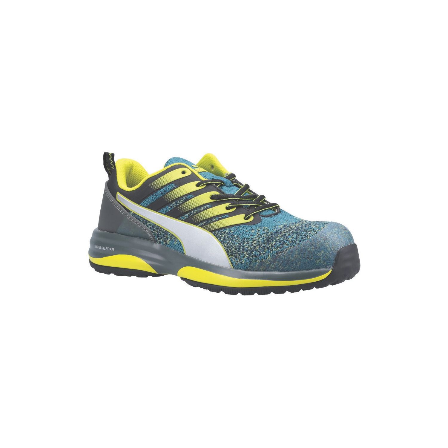 Puma Charge Low Size 12 Green Safety Trainers (623KE)