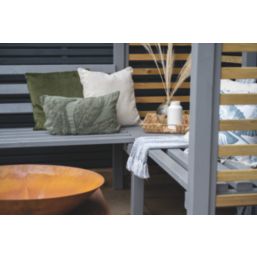 Forest Firenze 6' x 6' (Nominal) Flat Timber Arbour