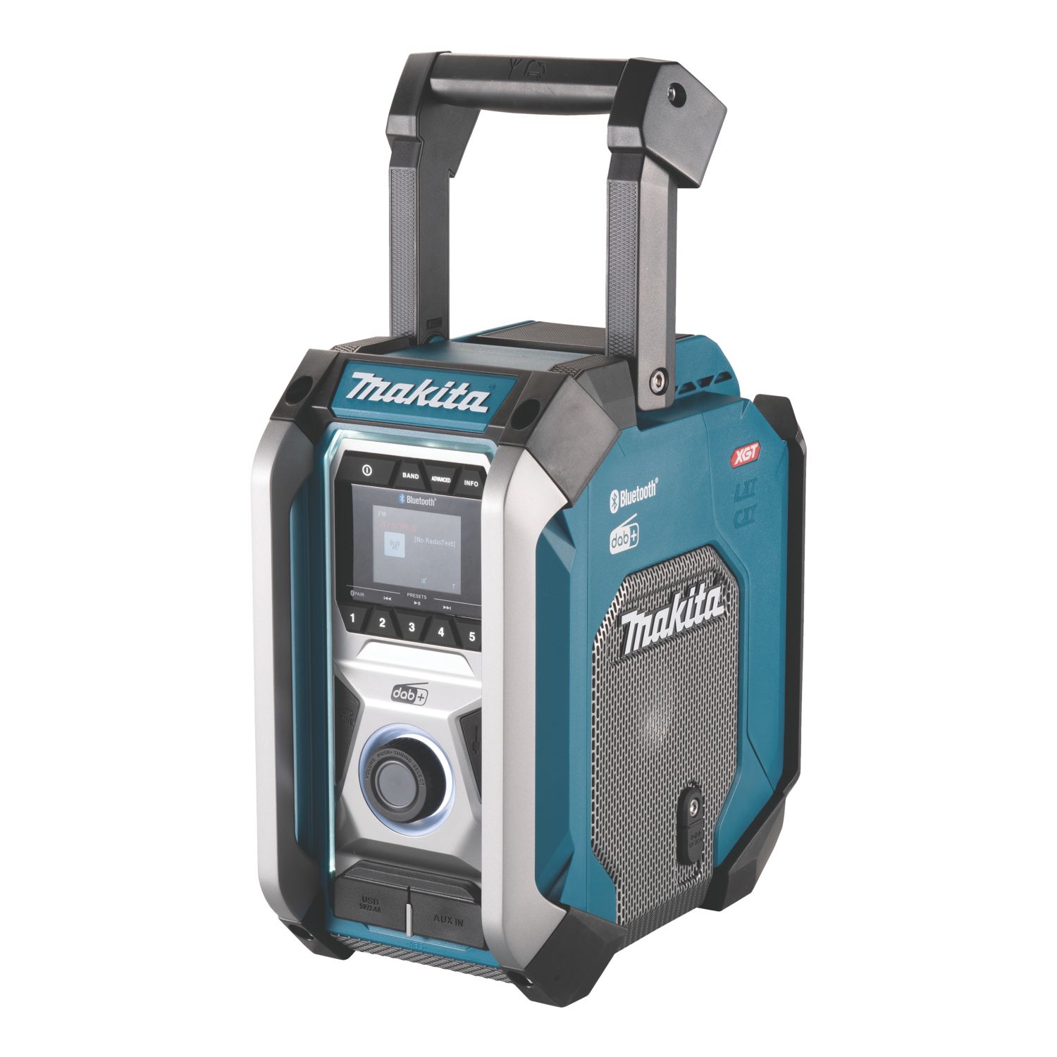 Makita MR007GZ 230V or 12/18/40V DAB+ / FM Bluetooth Site Radio (623PV)