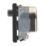 Contactum Media Modular Coaxial TV / FM & Twin Satellite Socket Black