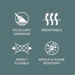 LickPro 5Ltr Smooth Teal 03 Masonry Paint