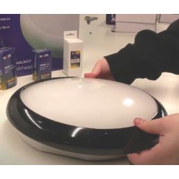 MARK Alaska Round Light Bezel Black 320mm