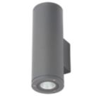 Zink Mizar Outdoor LED Up and Down Wall Light Anthracite 20W 1200lm