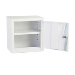 Barton  1-Shelf Acid Cabinet White 457mm x 305mm x 457mm