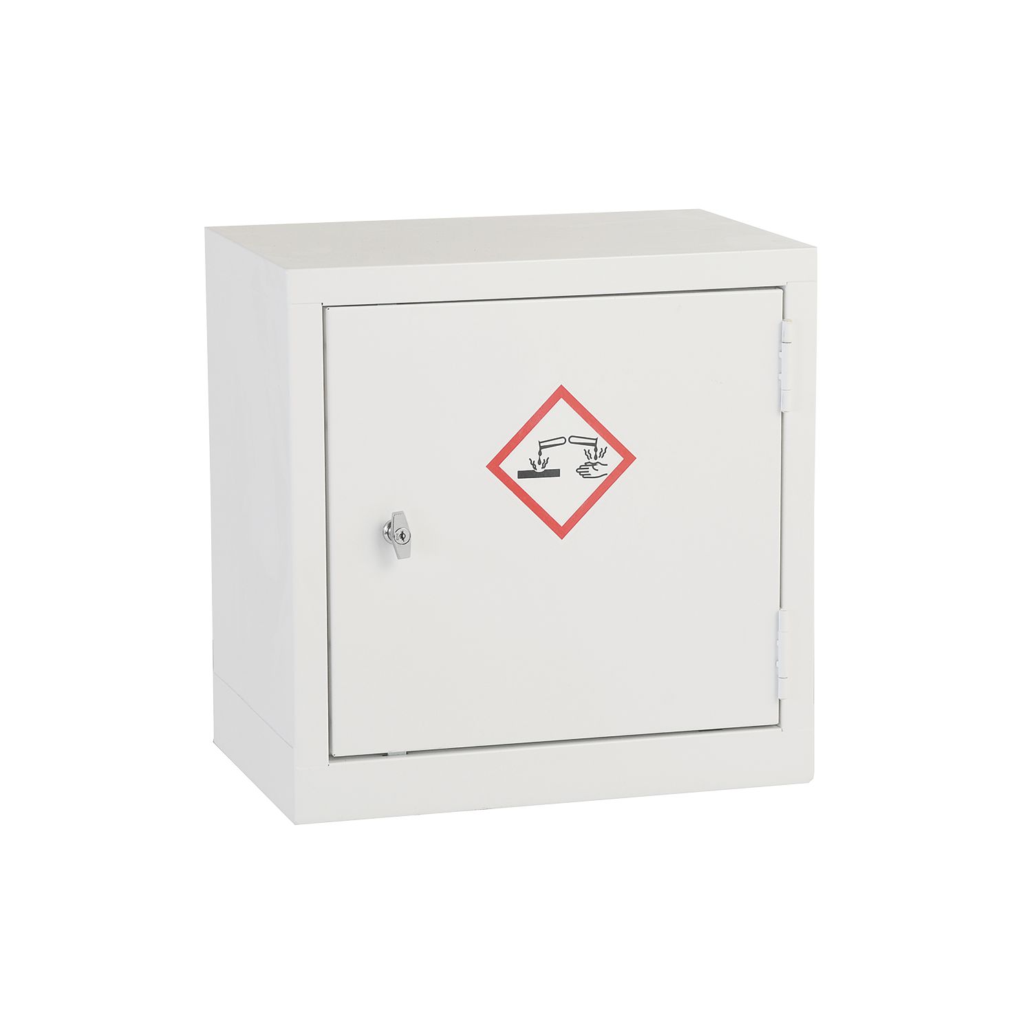 Barton 1-Shelf Acid Cabinet White 457mm x 305mm x 457mm (623VV)