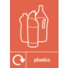 Essentials  Plastics Recycling Sign 297mm x 210mm