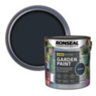 Ronseal 2.5Ltr Blackbird Matt Garden Paint