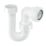 McAlpine Tubular P Trap White 32mm