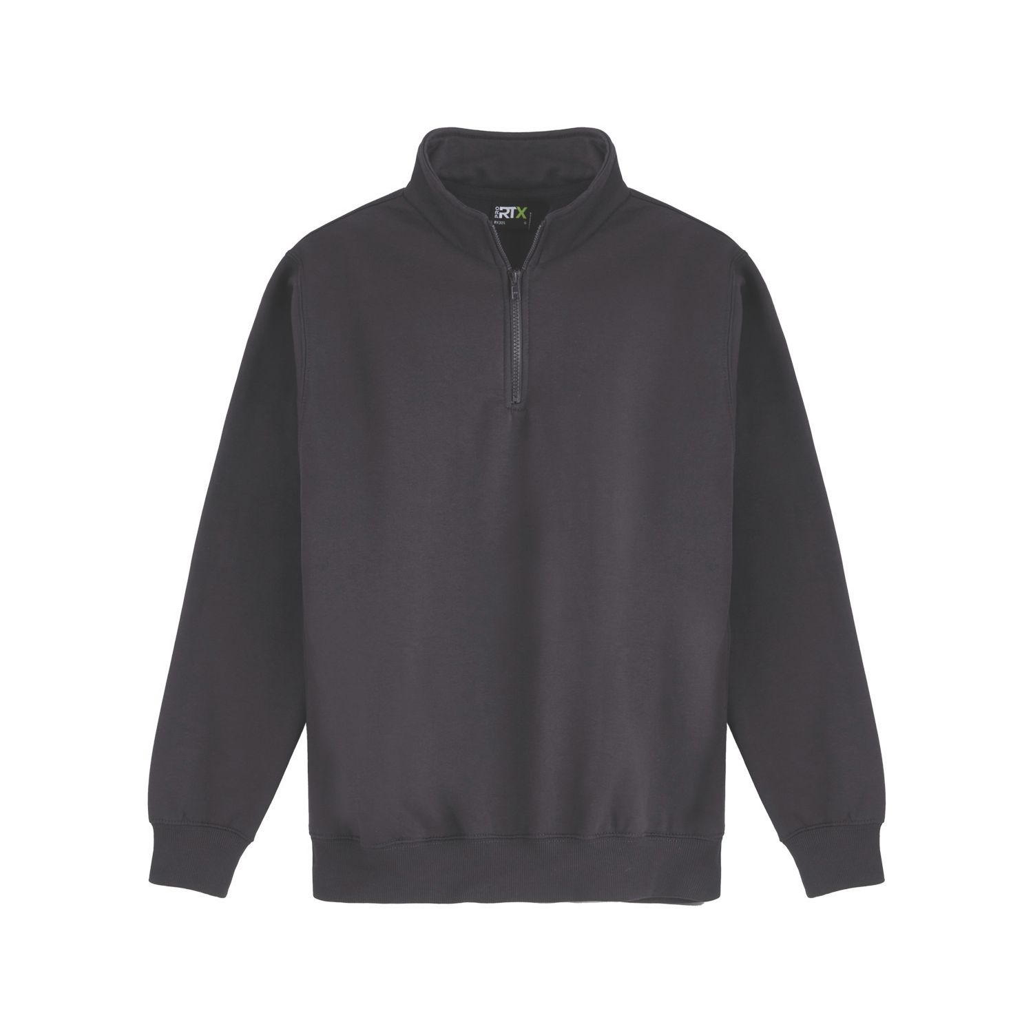 Pro RTX 1/4 Neck Zip Sweatshirt Charcoal Large 41 / 43" Chest (624AL)