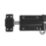 GateMate Heavy Duty Padbolt Black  180mm