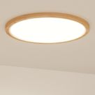 LAP Solidaster LED Ceiling Light Wood Effect 19W 2100lm
