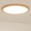 LAP Solidaster LED Ceiling Light Wood Effect 19W 2100lm
