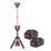 Milwaukee M18 HOSALC-552B 2.2m 18V 2 x 5.5Ah Li-Ion RedLithium High Output Cordless Trueview Stand Area Light
