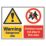Essentials  "Dangerous Site / Children Must Not Play In This Area" Sign 450mm x 600mm