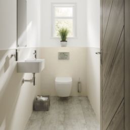 Multipanel Unlipped Unlipped Bathroom Wall Panel Textured Matt Riven Marble 2400mm x 1200mm x 11mm