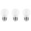 LAP  E27 Mini Globe LED Light Bulb  470lm 4.2W 3 Pack