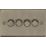 Knightsbridge  4-Gang 2-Way LED Intelligent Dimmer Switch  Antique Brass