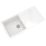 ETAL Comite 1 Bowl Composite Kitchen Sink White Reversible 1000mm x 500mm