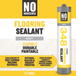 No Nonsense 348 Flexible Flooring Sealant Grey 310ml