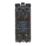 Contactum  20AX Grid DP Control Switch Brushed Steel  with Black Inserts