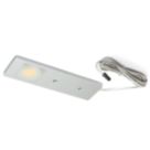 VEW Nova Rectangular LED Ultra-Thin Cabinet Light Aluminium 3.5W 260lm