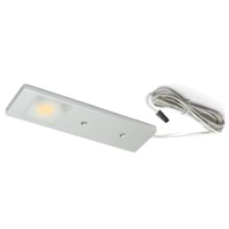 VEW Nova Rectangular LED Ultra-Thin Cabinet Light Aluminium 3.5W 260lm