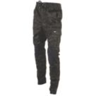 CAT Dynamic Work Trousers Night Camo 38" W 32" L