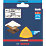 Bosch Expert C470 60/120/240 Grit 6-Hole Punched Multi-Material Sandpaper 93mm x 93mm 6 Pack