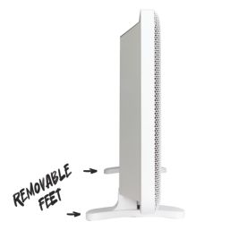 TCP  2000W Electric Portable or Wall-Mounted 2-in-1 Infrared Convection Heater White