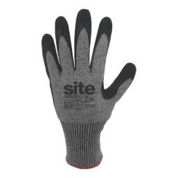 Site SWG360 Cut-Resistant Gloves Grey / Black X Large