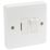 Crabtree Capital 13A Switched Fused Spur  White