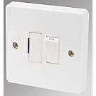 Crabtree Capital 13A Switched Fused Spur  White