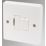 Crabtree Capital 13A Switched Fused Spur  White