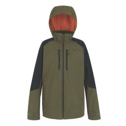 Regatta Calderdale VI Waterproof & Breathable Jacket Olive Night / Black Medium Size 45.2" Chest