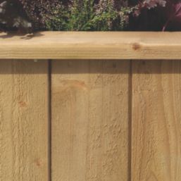 Rowlinson Heritage Rectangular Planter Natural 43cm x 153cm x 42cm