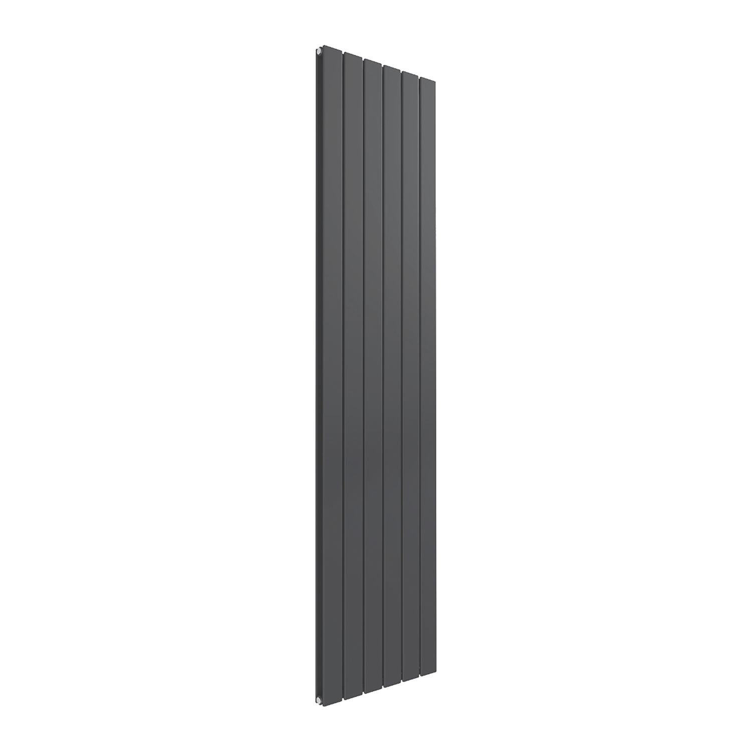 Reina Flat Double 1800mm x 440mm 3983BTU Anthracite Vertical Designer Radiator (625EE)