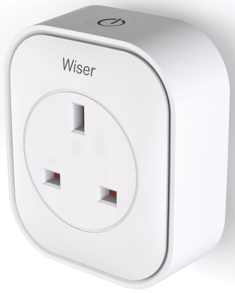 Drayton Wiser 10A Smart Plug White - Screwfix