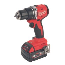 Milwaukee Next Generation M18BLPDRC-502C 18V 2 x 5.0Ah Li-Ion RedLithium Brushless Cordless Combi Drill
