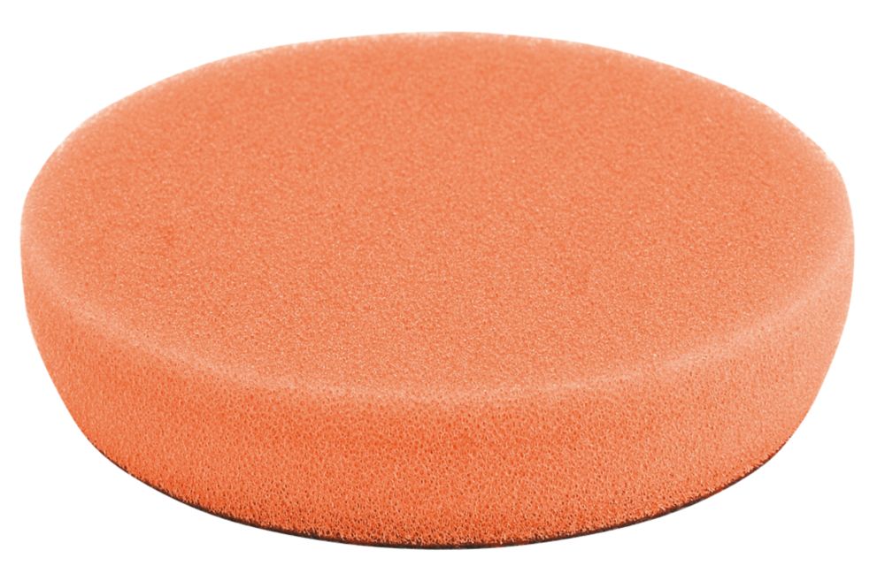 Flex Medium Coarse Polishing Sponge 80mm Orange 2 Pack Screwfix