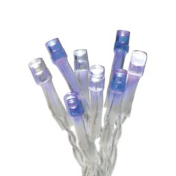 720 LED Indoor & Outdoor Blue & White Icicle Christmas Lights 310lm
