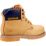 CAT Powerplant Size 8  Honey Water-Resistant Steel Toe Cap Safety Boots