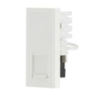 Contactum Media Modular RJ11 Telephone / Data Socket White