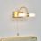 Spa Corvus 205mm Bathroom Wall Light Satin Brass