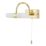 Spa Corvus 205mm Bathroom Wall Light Satin Brass