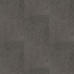 Kraus Winspit Grey Tile-Effect LVT  Flooring 2.23m²