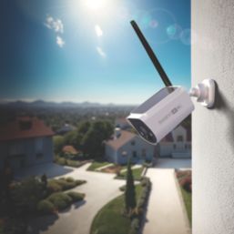 Swann MaxRanger SWNVK-MR4KSD2 64GB 6-Channel 4K Long Range Security Camera System & 2 x 4K Indoor & Outdoor Cameras